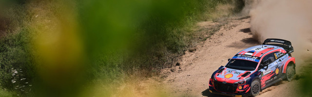 Tänakult võimas avaldus Sardiinia ralli esimeselt kiiruskatselt