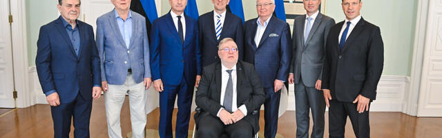 Peaminister Kristen Michal võõrustas endisi valitsusjuhte