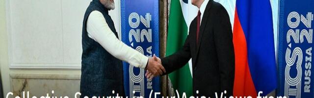 A Top Russian Thinker Described His Country’s Differences With India On Eurasian Security