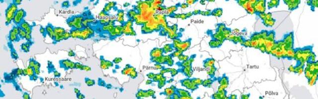 ILMATEADE | Vihmasutsakaid ja äikest võib kaela saada üle Eesti