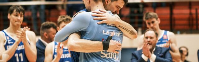 DELFI VIDEO | Emotsioonide möll: Kalev/Cramo võistkond ja poolehoidjad jätsid Kregor Hermetiga hüvasti