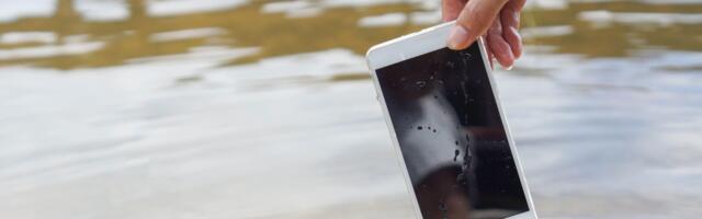 Puust ja punaseks: mida teha nutiseadmega, mis on kukkunud vette?