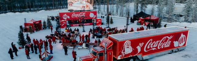 Legendaarne Coca-Cola jõulukaravan tuleb Lapimaalt Tallinnasse