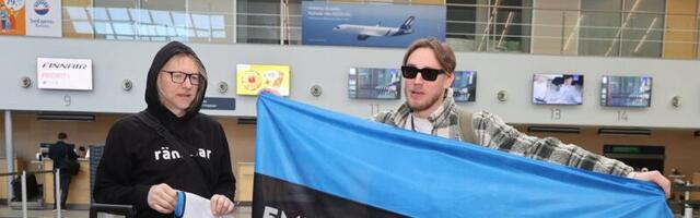 OTSEFOTOD | Tehke Eesti Eurovisionil uhkeks! 5MIINUST ja Puuluup saadeti hommikul Malmö poole teele