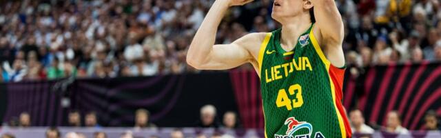 VIDEO | 9 sekundiga 9 punkti! Leedu korvpallikoondis tegi Londonis pöörase tagasituleku