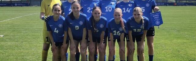 U-17 jalgpallineiud kaotasid sõprusturniiril Iisraeli eakaaslastele