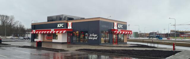 Jõhvis avati drive-thru restoran KFC