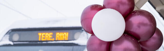 Tartu–Riia rongiliin tegi avasõidu