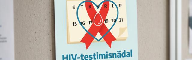 HIV-testimisnädal kutsub inimesi tasuta testima ja oma tervisest hoolima 