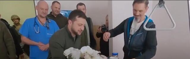 Zelenskõi ilus tegu pani haavatud teismelise heldimusest nutma