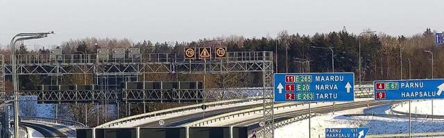 Tänasest töötavad Tallinna ringtee Saue–Valingu lõigul muutuva teabega märgid