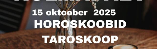 Kolmapäev 15.10.2025 – Horoskoobid, Taroskoop ja Ennustused kogu päevaks