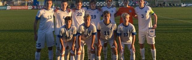 Eesti jalgpallinoored said EM-valikmängus jagu Islandist