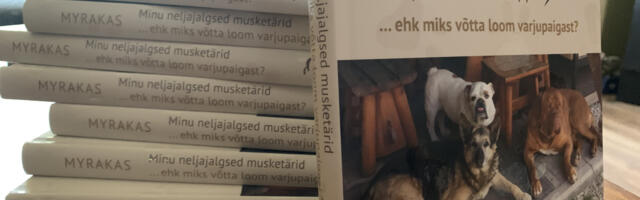 Eesti loomade varjupaigad kirjutati esmakordselt raamatukaante vahele