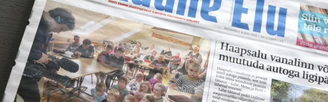 Neljapäevane Lääne Elu jõuab osade Haapsalu tellijateni reedel