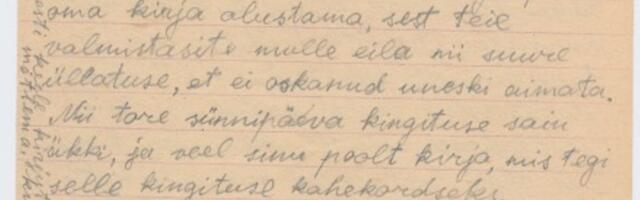 Kahe noore andeka mehe saatus kirjades: ühest sai laulupidude üldjuht, teine naasis Siberist pimedana