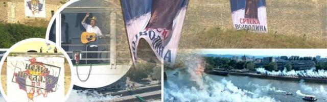 "SRBIJA POBEĐUJE"! Iz Novog Sada poslata snažna poruka jedinstva, napretka i vere u budućnost! (FOTO, VIDEO)