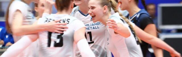 Laupäeval Delfi TV-s | Võrkpalli rahvusnaiskond kohtub Euroopa liigas Horvaatiaga  