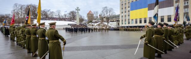 Kaitseväe paraad Tallinnas EV108 tähistamiseks FOTOD