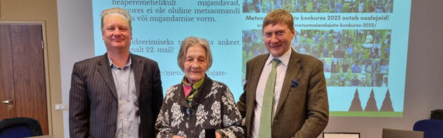 Erametsaliit tunnustas pikaaegset metsablogijat liidu tänumärgiga