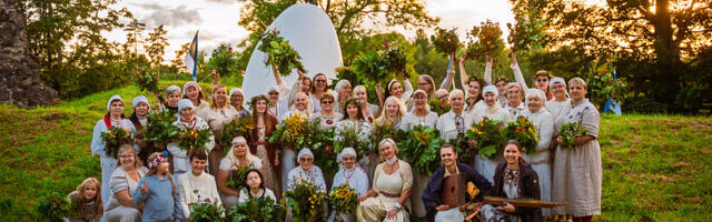 Helme ordulinnuses tähistati Eesti taasiseseisvumispäeva