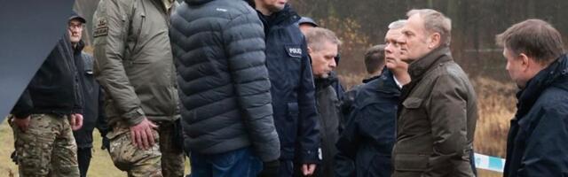 Poola peaminister Tusk teatas sabotaažiaktist Varssavi-Lublini raudteel