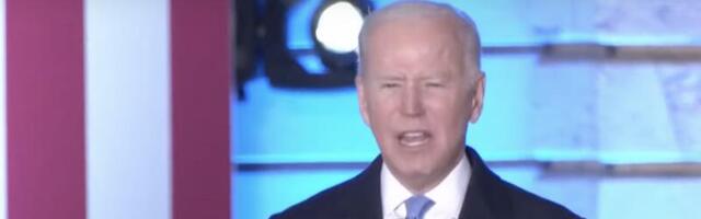 Joe Biden nõudis Vladimir Putini kukutamist