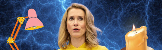 Olla või mitte olla, elekter või küünlavalgus? Kui valida ei oska, siis Kallas aitab!