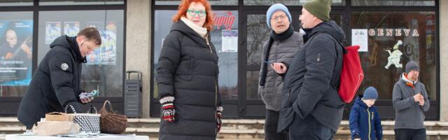 Välisajakirjanikud jälgisid valimispäeva Narvas
