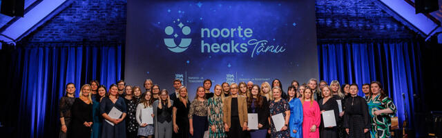 Täna kuulutati välja noortevaldkonna parimad