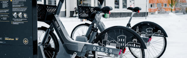 Tartu rattaringluse elektrirattad lähevad talvepuhkusele