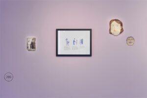 Vanaema mäletab, lapselaps joonistab  ning vanavanaema elab igavesti