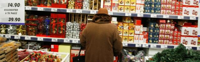 Panga uuring: enam kui viiendik eestlasi kogub jõuluostudeks sääste