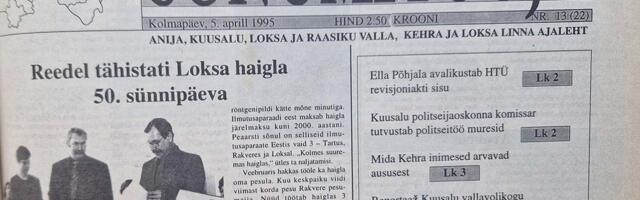 SÕNUMITOOJAS 30 AASTAT TAGASI – Lood Keh­ra sov­hoo­si lõ­pe­ta­mi­sest ja Raa­si­ku val­la ta­li­män­gu­dest