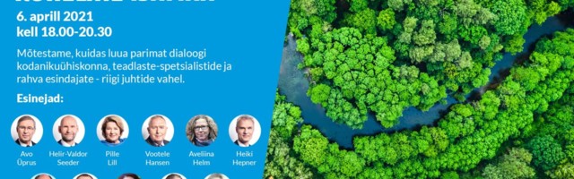 Teisipäeval toimub õhtukonverents „Roheline isamaa“