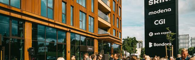 Ajaloolises Park Tondis sai valmis liginullenergiaga ärihoone