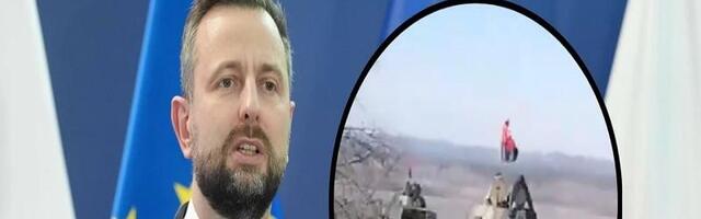 Ukraine Spit In Poland’s Face By Flying The Bandera Flag Atop A Polish APC