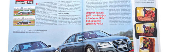 Vanast Autolehest: testisime mitme miljoni väärtuses autosid ehk Audi A8, BMW 750i ja Porsche Cayenne Turbo