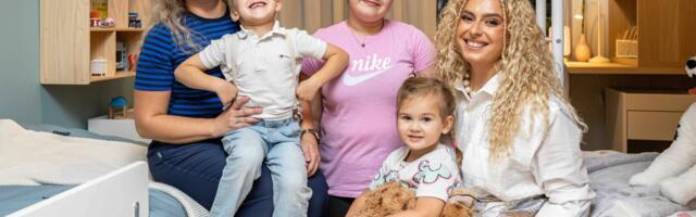 Viis nippi, kuidas sisustada tuba, mida jagavad kolm last