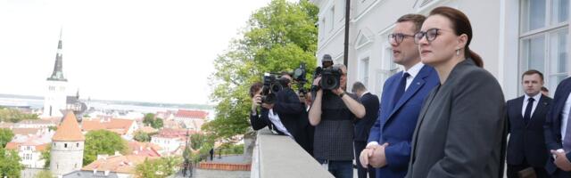 FOTOD | Ukraina peaminister saabus Eestisse visiidile