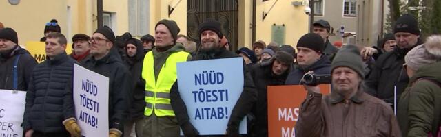 Täna Reporteris: Valitsuse istungilt lahkuvad ministrid said meeleavaldajatelt sõimata