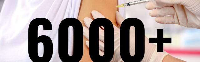 Tänavu 7 kuuga sama palju vaktsineeritud surnuid (6000+) kui mullu terve aastaga