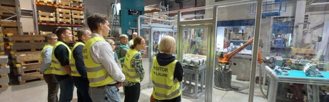 GALERII | Tööstuse klubis sai tutvuda ETS NORDi jätkusuutlikkuse süsteemi ja digitaliseerimisega