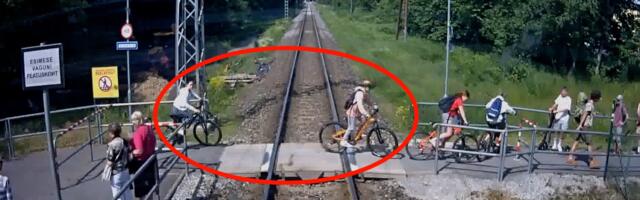 Galerii: tähelepanematus on sel aastal raudteel tekitanud 59 eluohtlikku olukorda