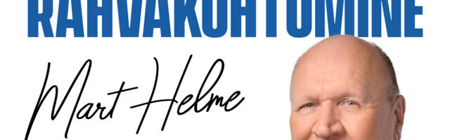 Mart Helme räägib kõnekoosolekul Pärnus ühiskonnas toimuvatest muutustest