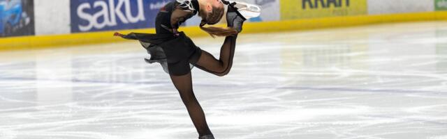 Elina Goidina pälvis iluuisutamise juunioride GP-l kuuenda koha