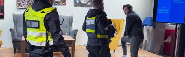 VIDEO | Narva poliitik tungis RusDelfi debati lavale, kohale kutsuti politsei