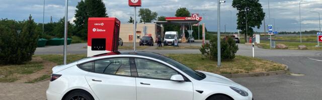 Mäo Circle K-s saab elektriautot tasuta laadida