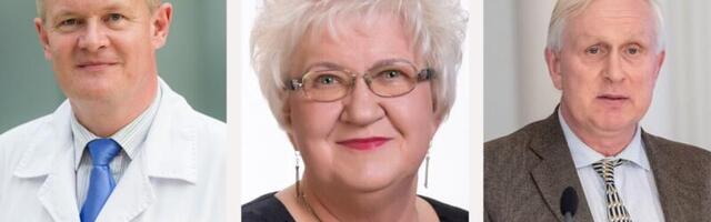 Tartu Ülikooli arstiteaduskonna aastapäeval sai teenuste eest medali kolm professorit