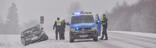 ILMATEADE | Osa Eestist peab arvestama ohtlikult libedate teeoludega